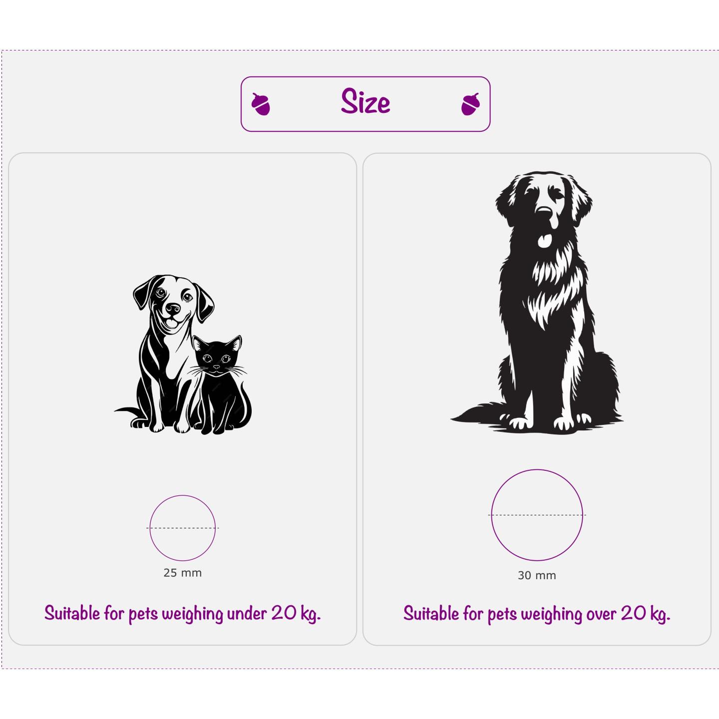 Personalized Laser-Engraved Pet ID Tag for Dogs & Cats